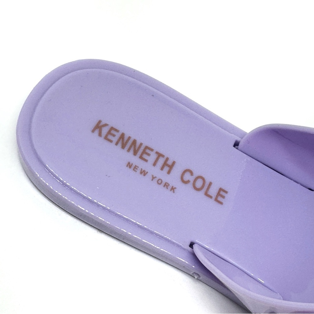 Kenneth Cole Naveen Chain Jelly Sandal Lilac Purple Size 7 - Picture 6 of 10